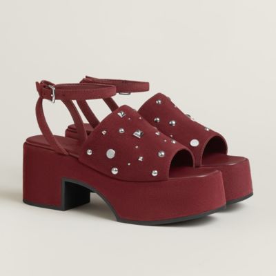 Oran sandal - Red | Hermès USA